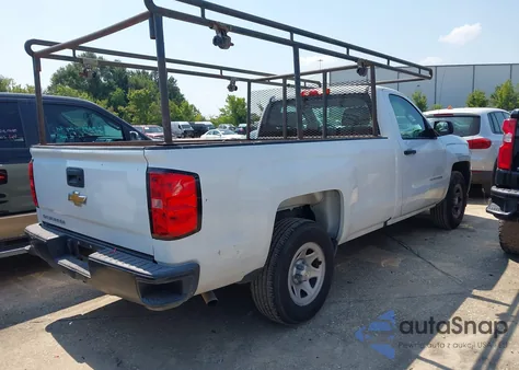 2017 Chevrolet Silverado 1500 Wt из США, поврежденный, VIN 1GCNCNEH2HZ139742